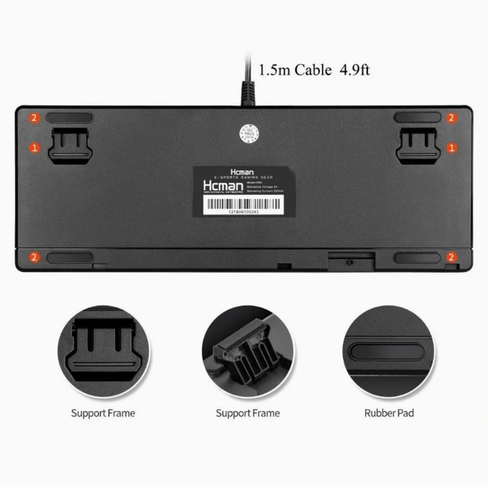 Hcman Gaming Keyboard